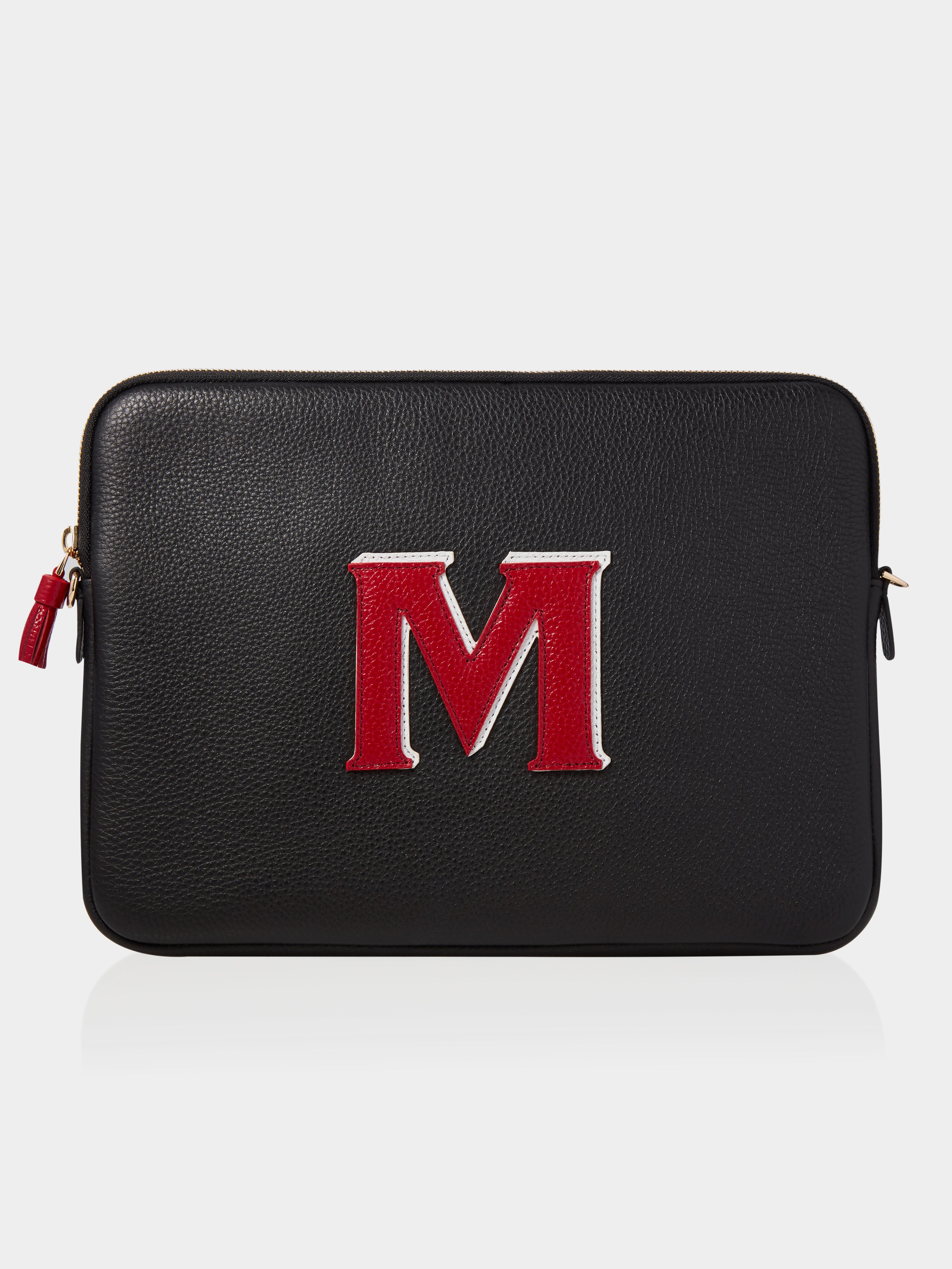 The Laptop Case, Black & Red