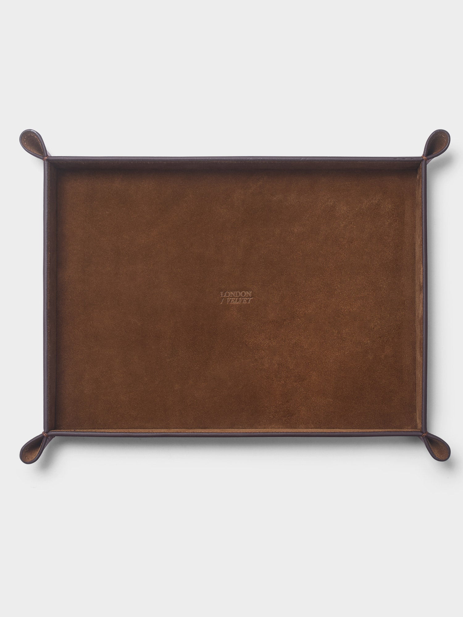 The Large Tidy Tray, Burgundy & Chocolate