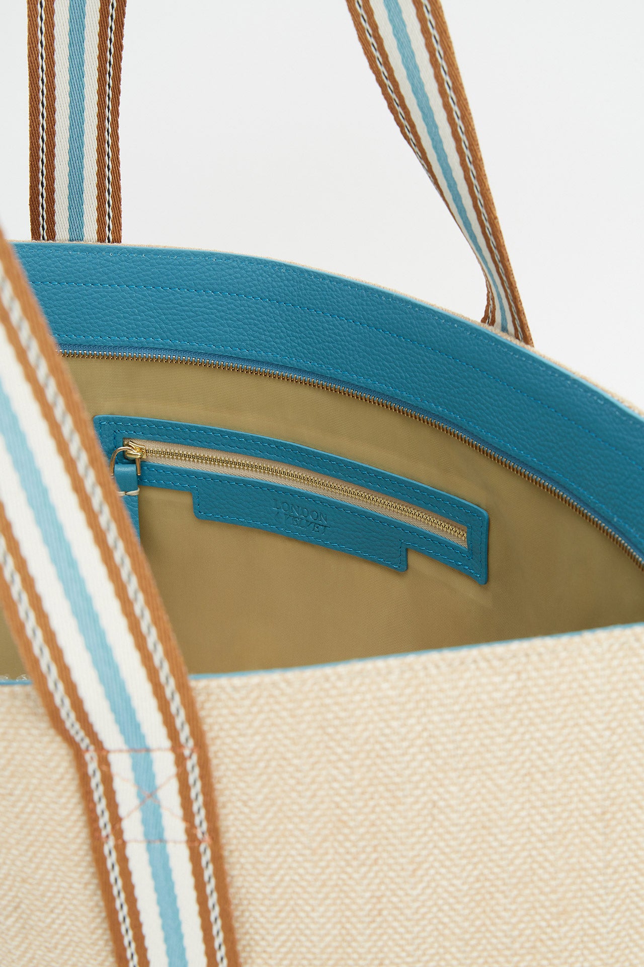 The Luxe Beach Bag, Tropicana Teal