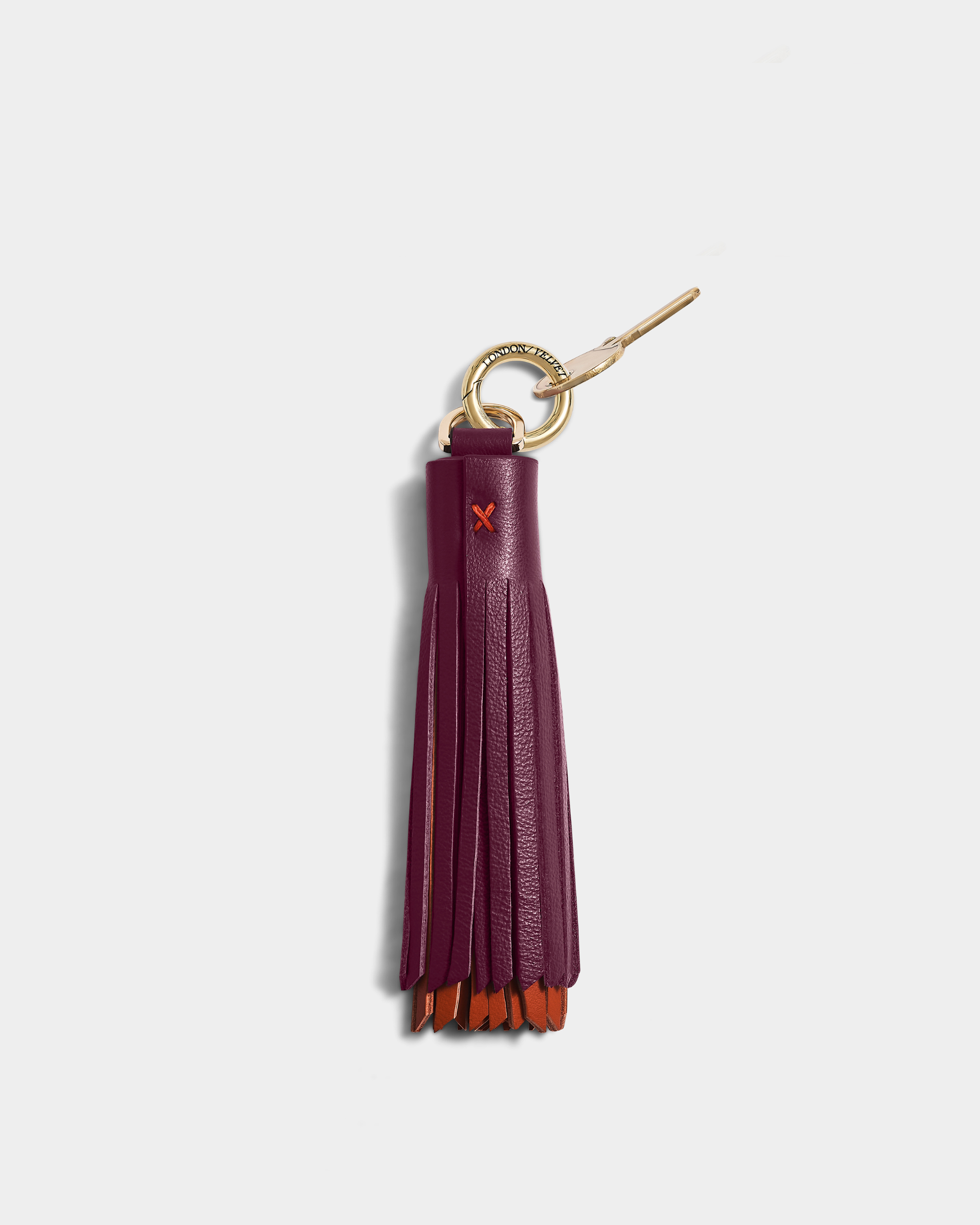 The Two Tier Tassle, Burgundy