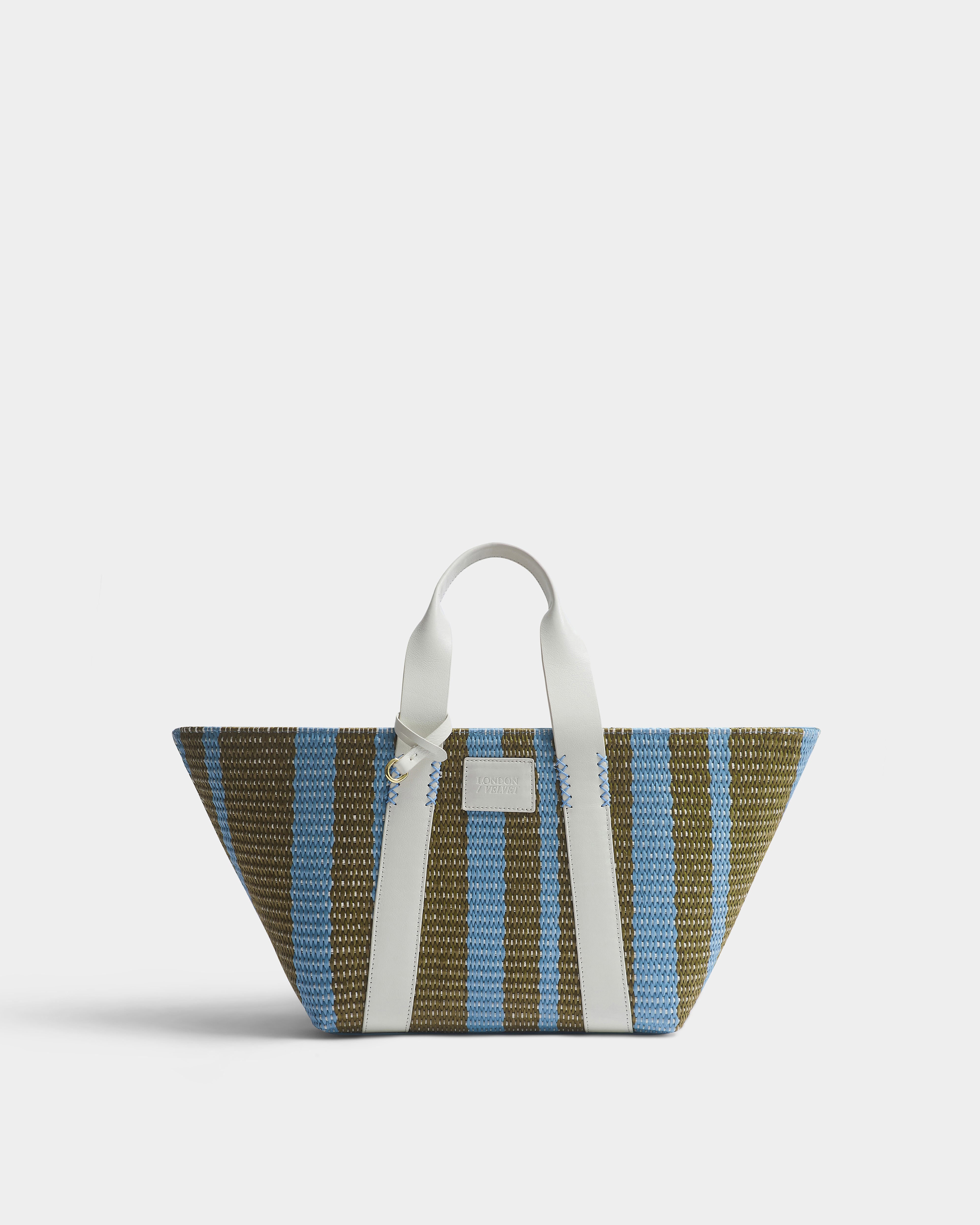 The Passenger Tote, Jute Stripe