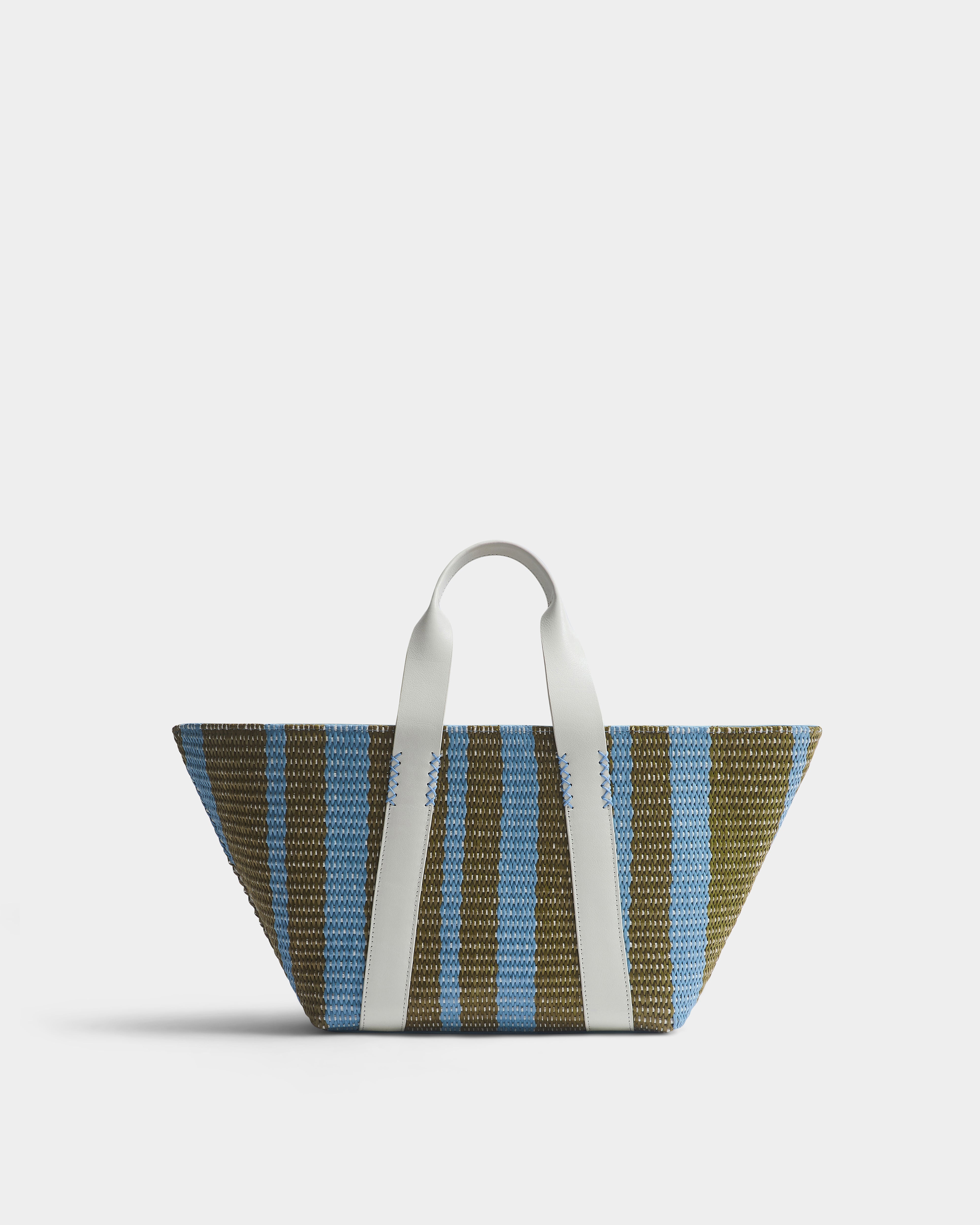 The Passenger Tote, Jute Stripe