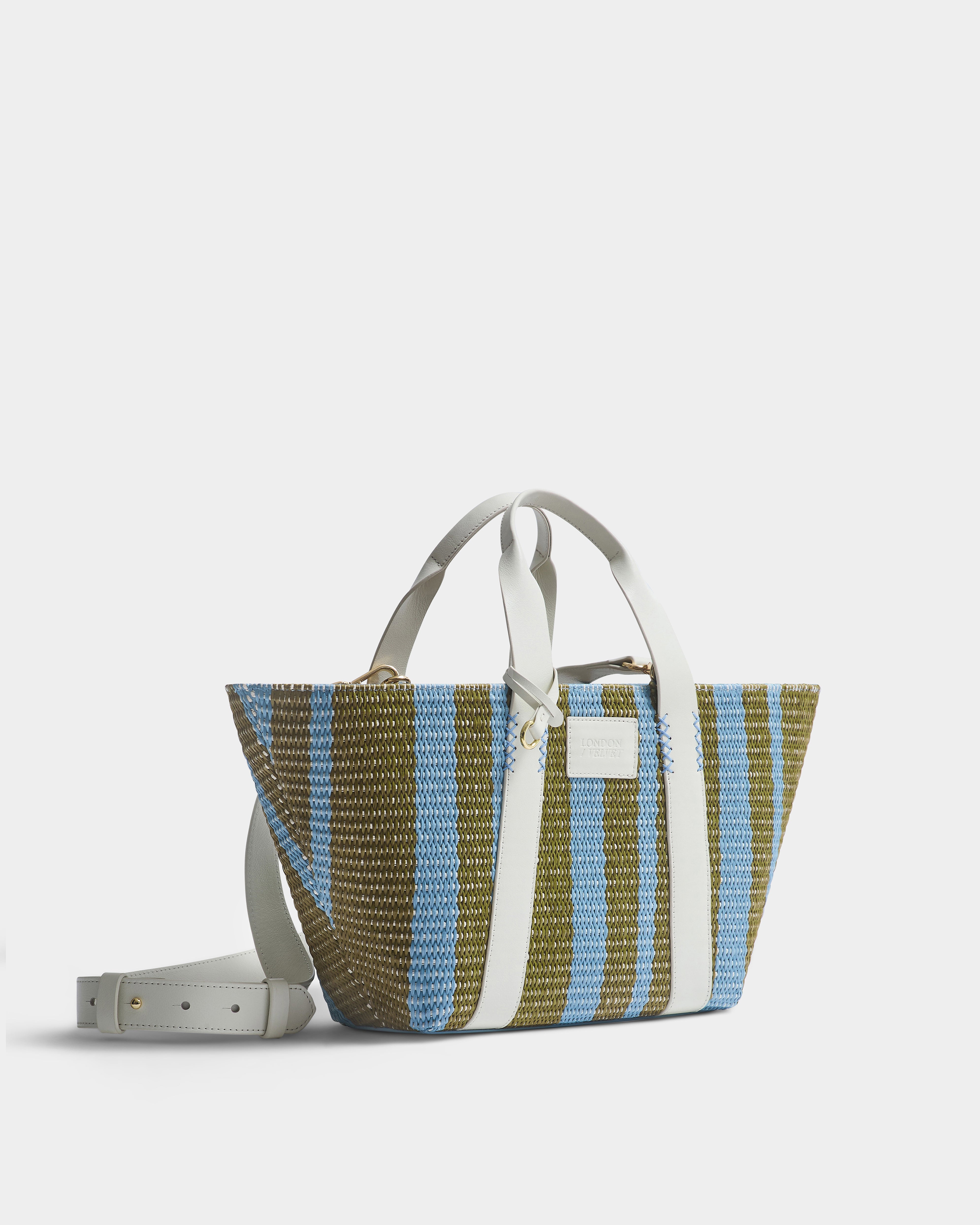 The Passenger Tote, Jute Stripe