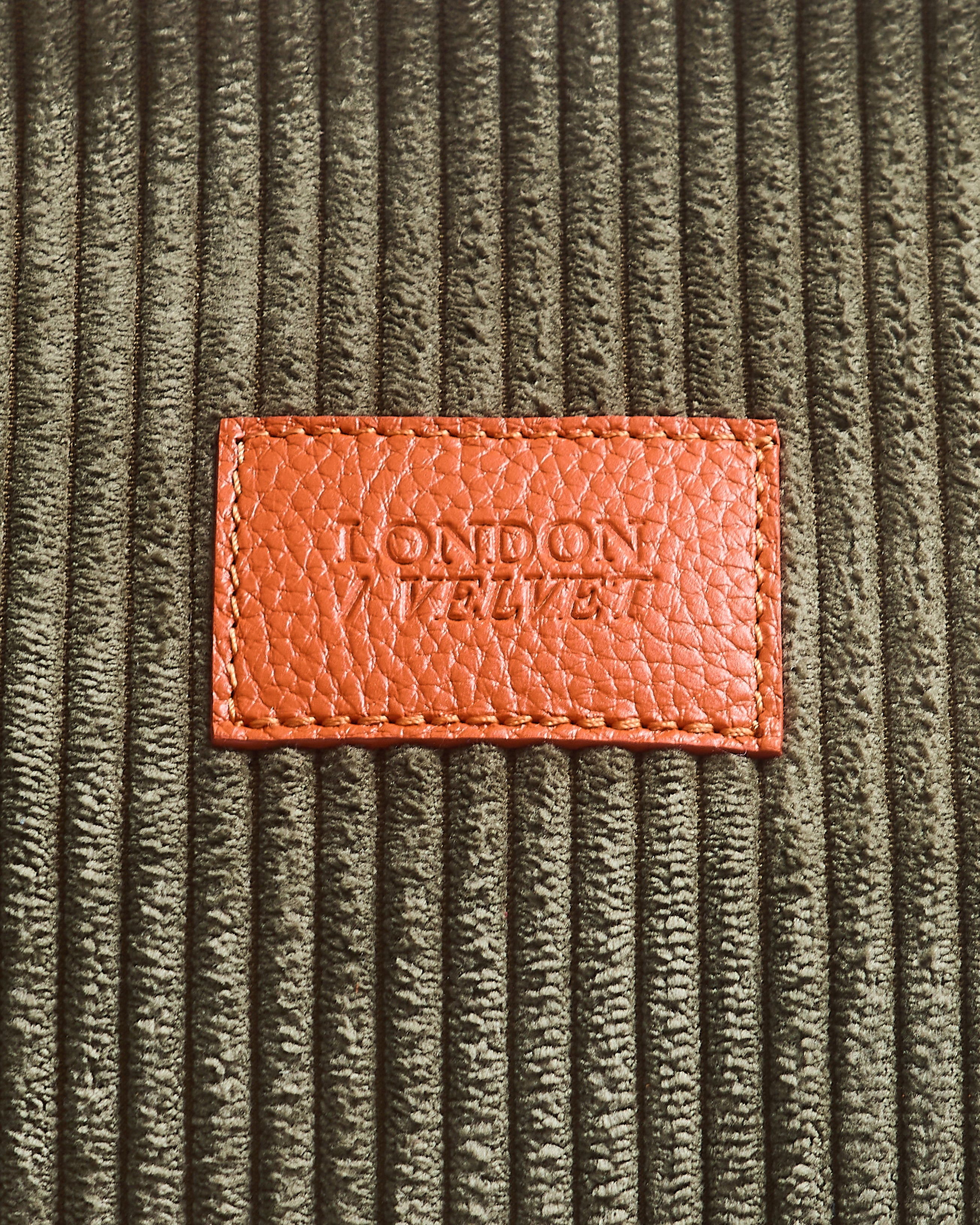 The Oversized Corduroy Tote Bag, Khaki & Autumn
