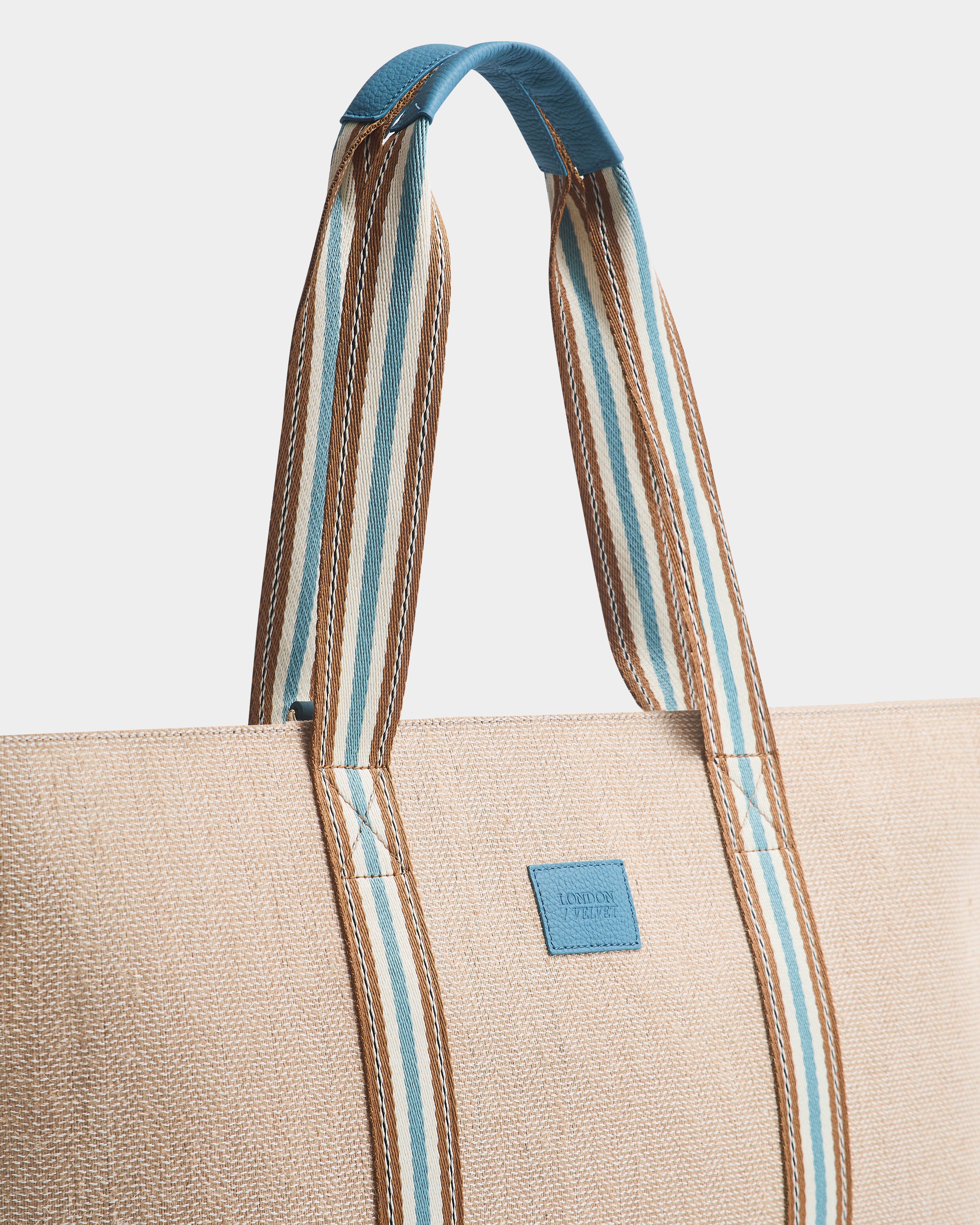 The Luxe Beach Bag, Tropicana Teal
