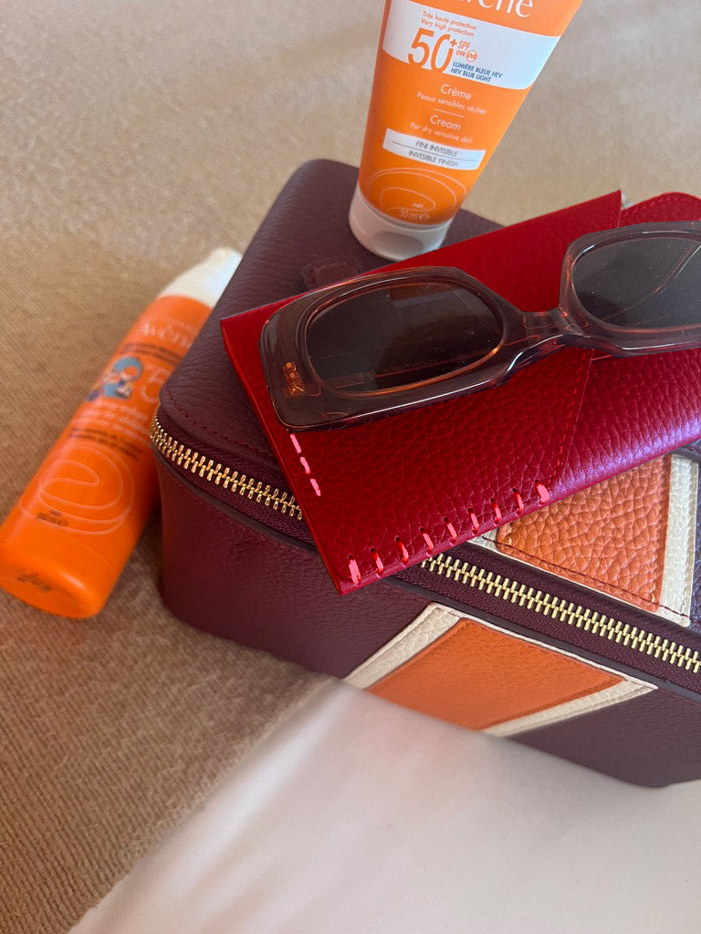 The Glasses Case, Bright Red