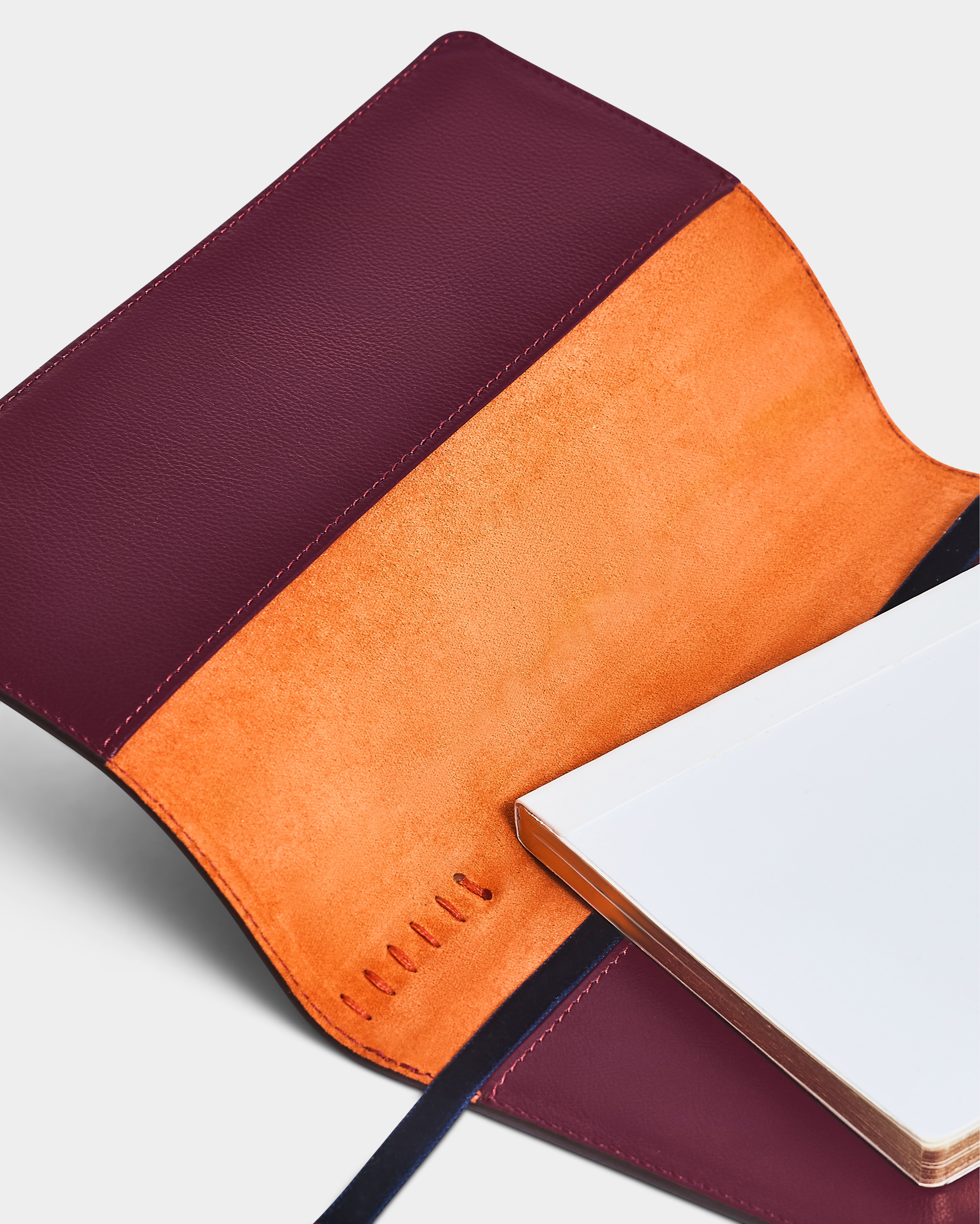 The Refillable Journal, Burgundy