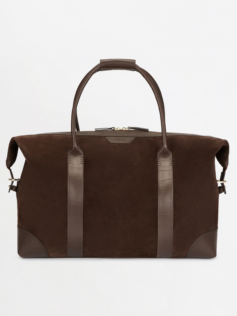 The Suede Weekend Bag, Chocolate