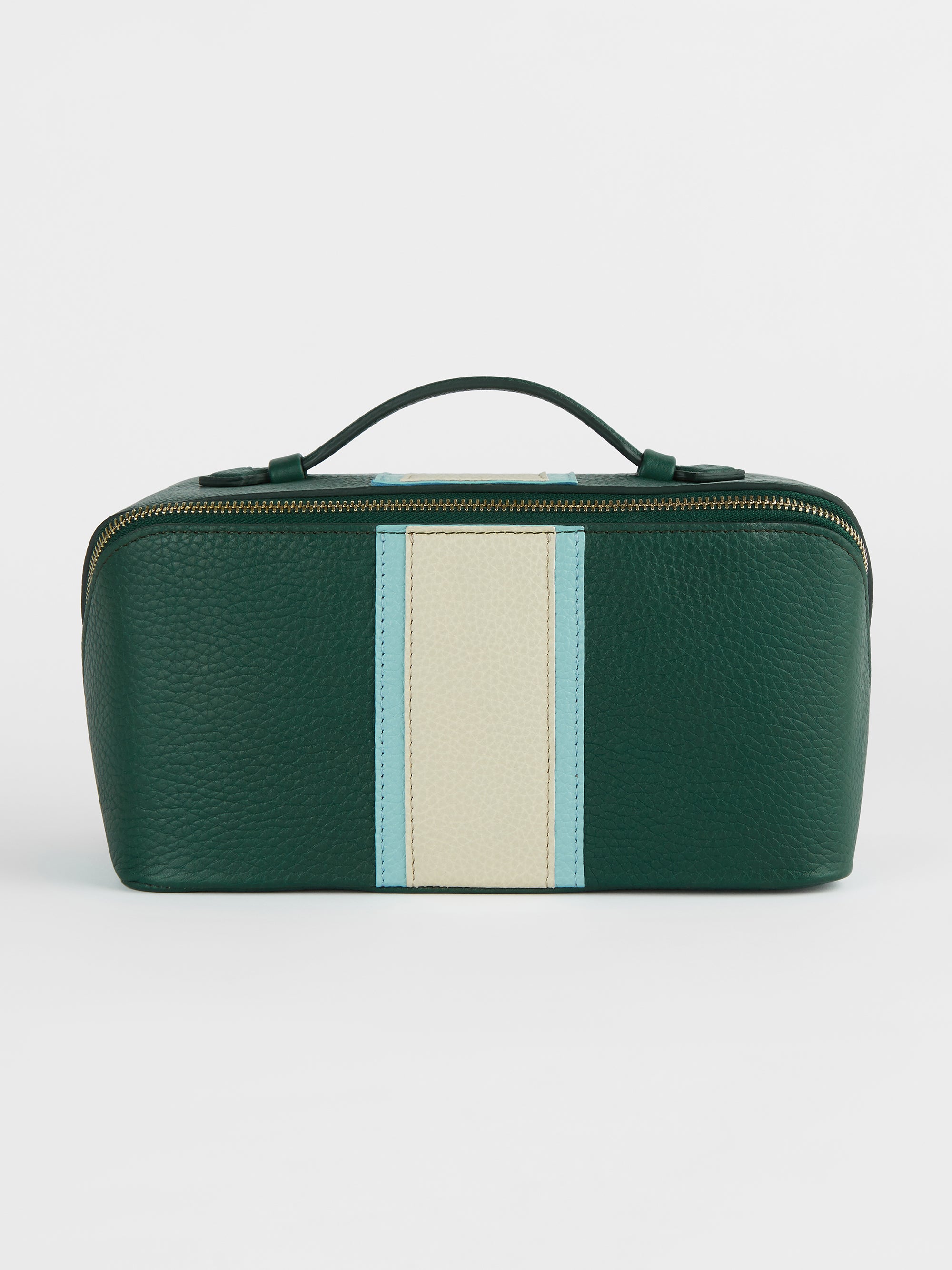 The Washbag, Dark Green & Teal