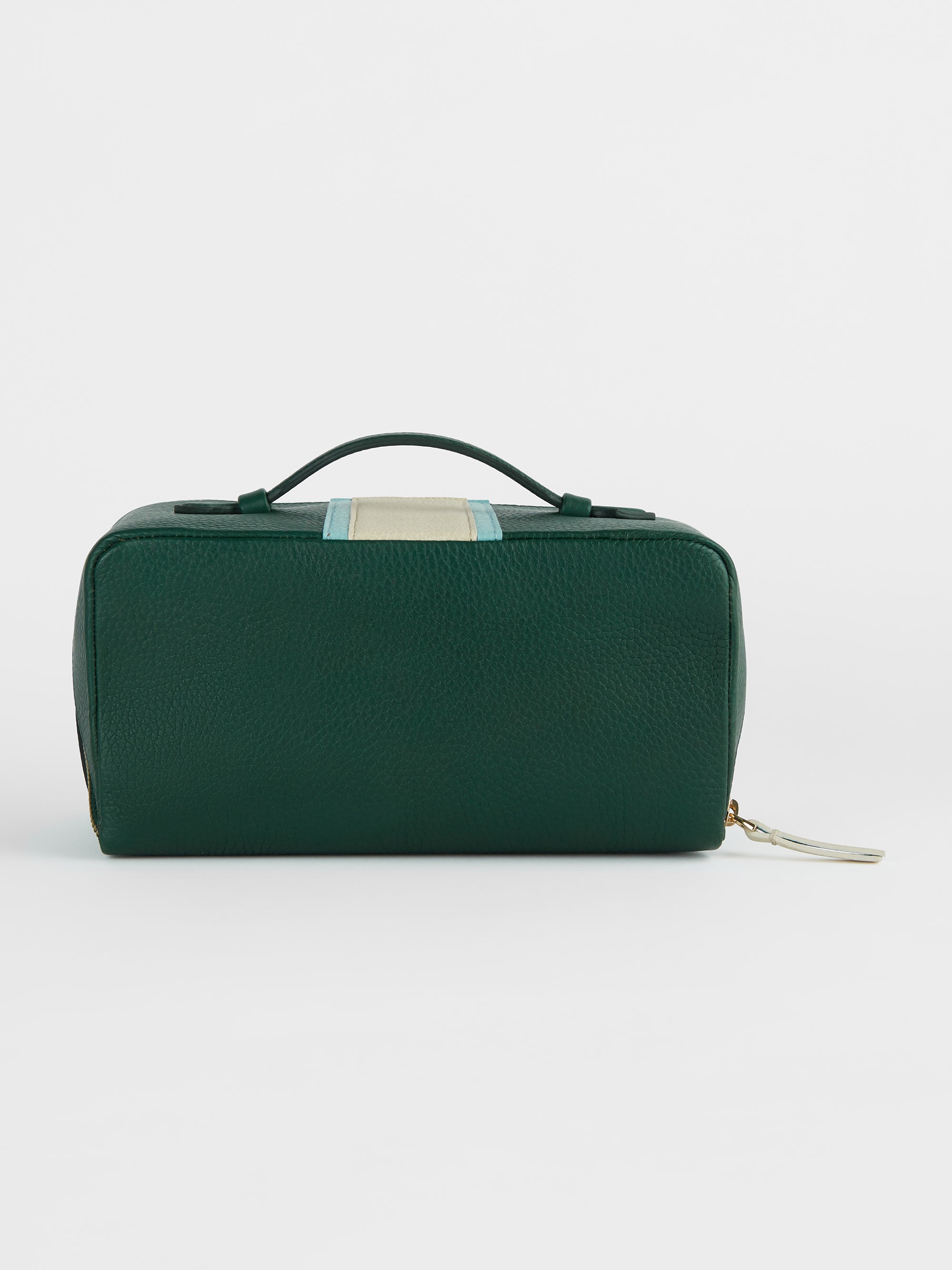 The Washbag, Dark Green & Teal