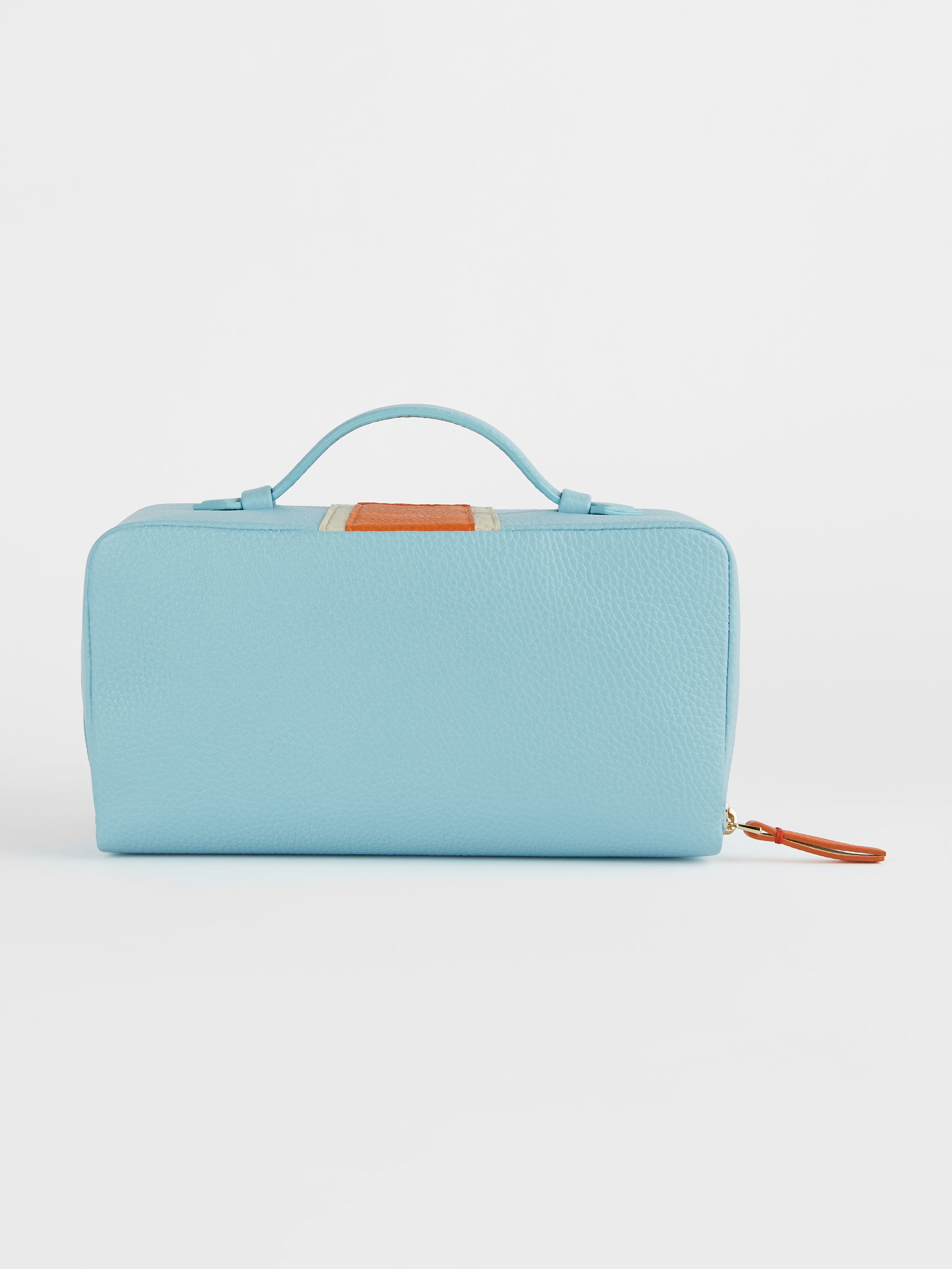 The Washbag, Baby Blue & Orange