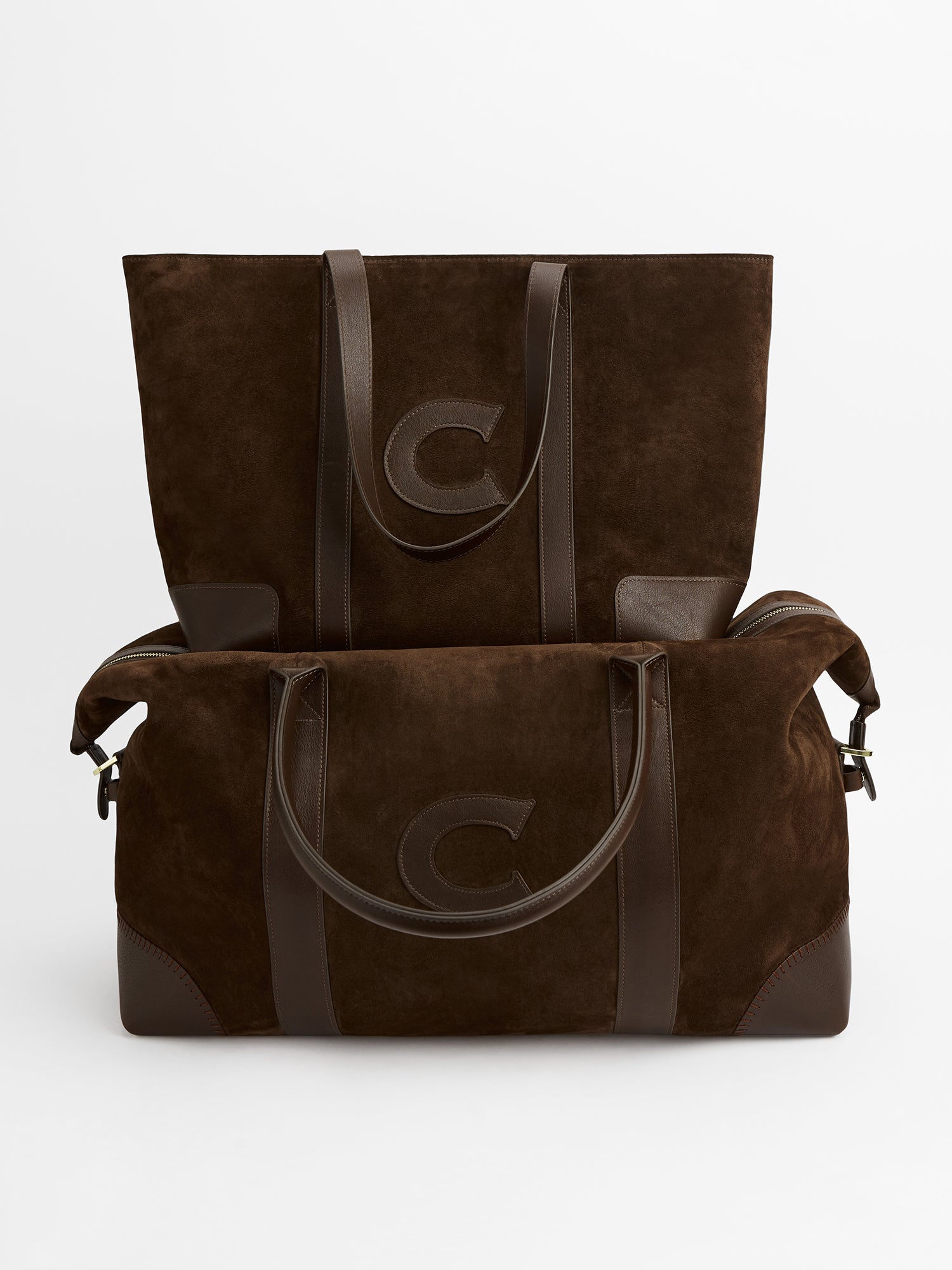 The High Flyer Set, Chocolate Suede