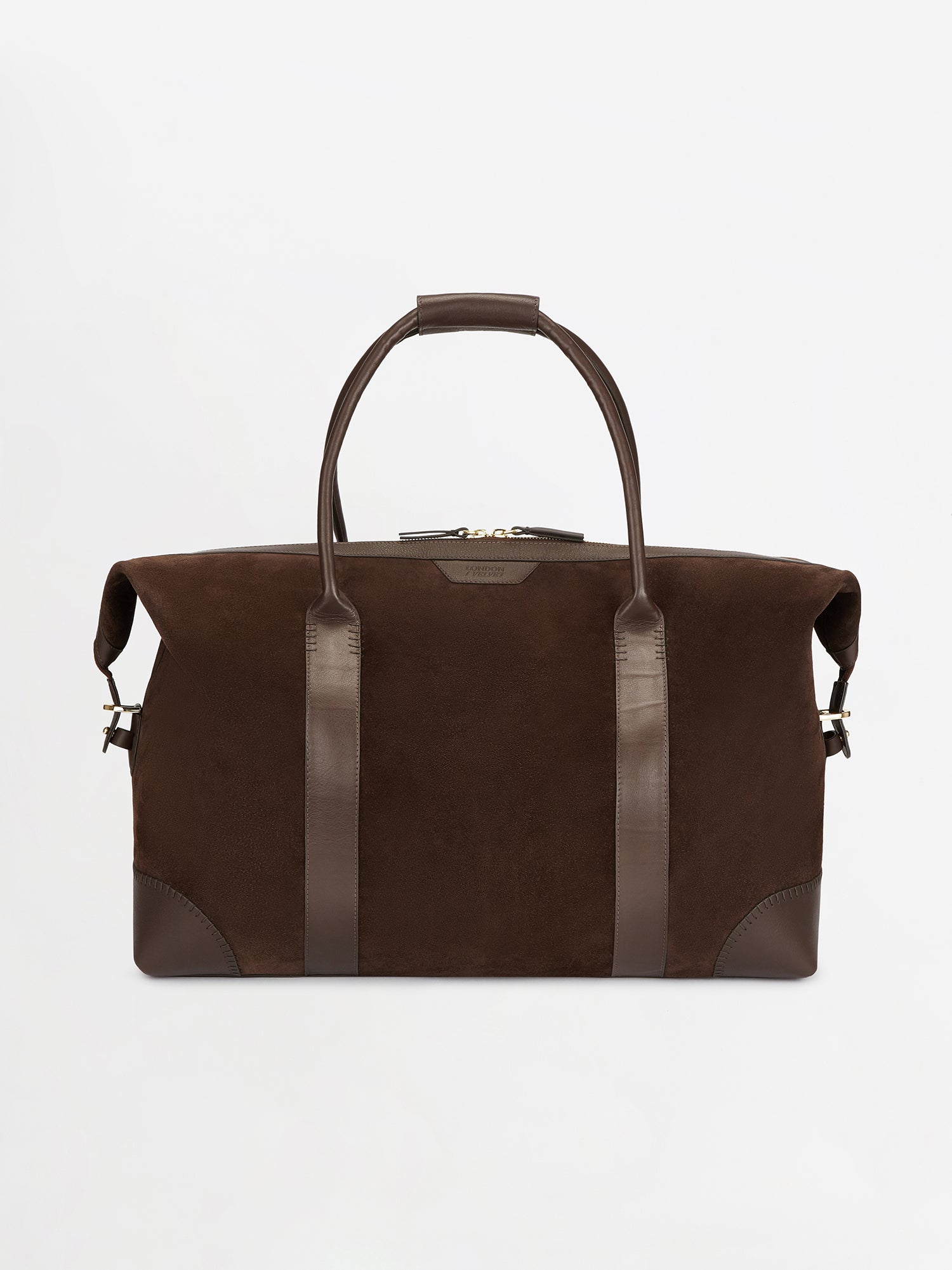 The Suede Weekend Bag, Chocolate