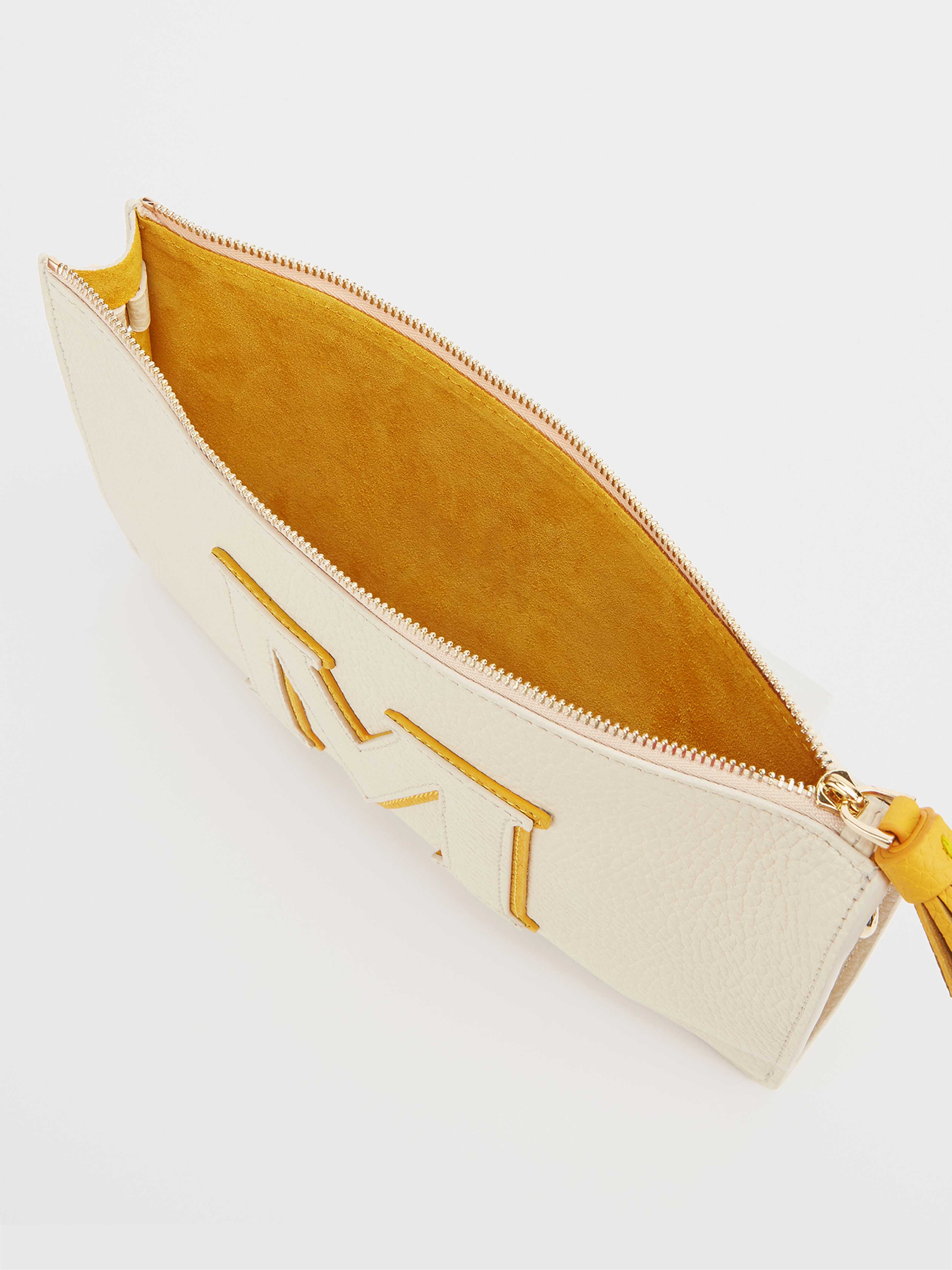 The Alphabet Clutch, Sunshine Yellow