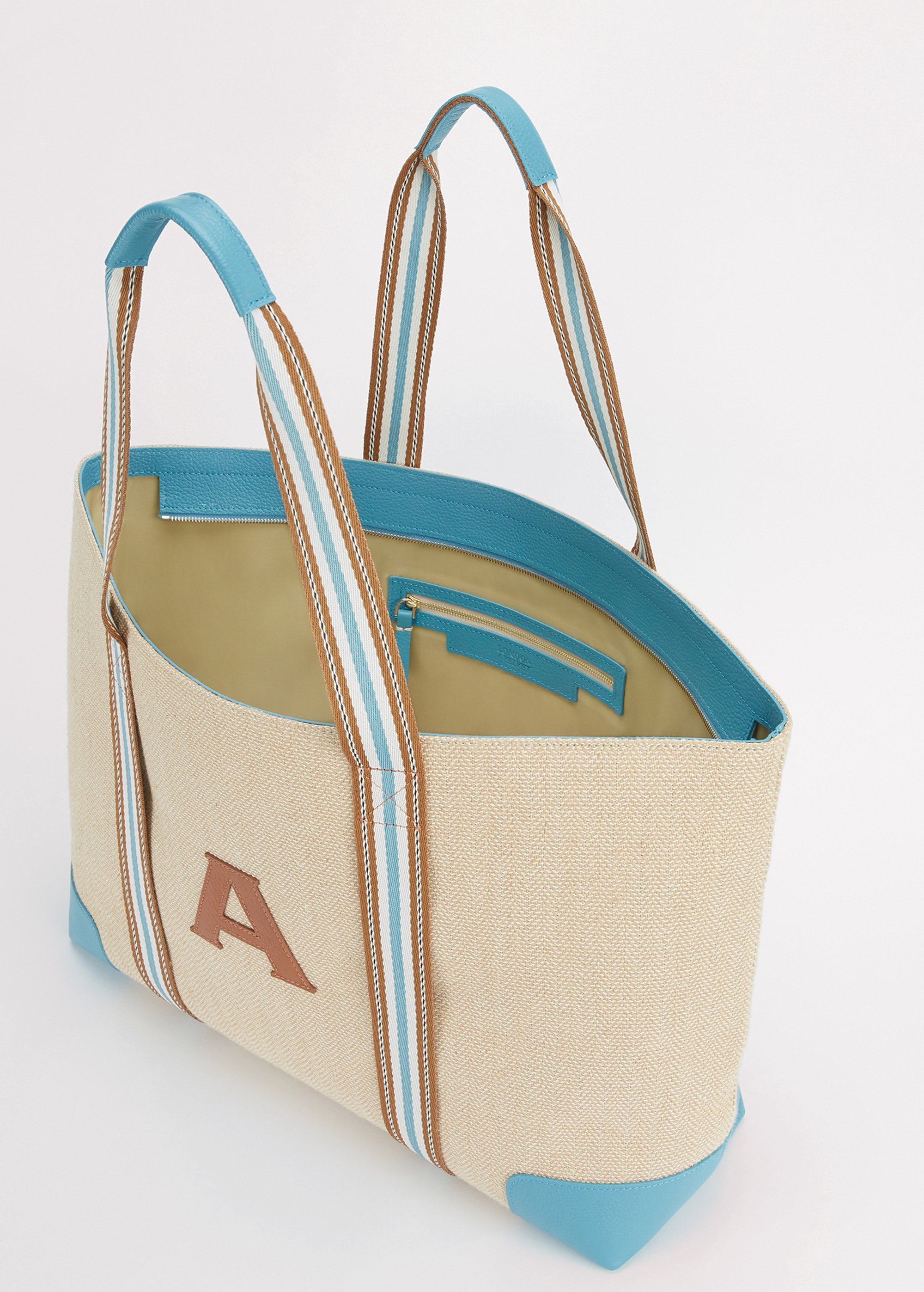 The Luxe Beach Bag, Tropicana Teal